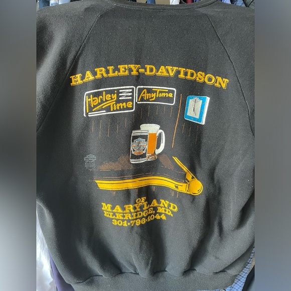 1970/80’s Harley Davidson crewneck - Picture 2 of 2